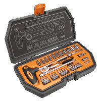 Gola sada 1/4", 34 ks sada NEO TOOLS