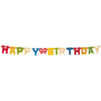 Girlanda HAPPY BIRTHDAY 1,5 m (Ø 11 cm) [1 ks] PARTY GASTRO