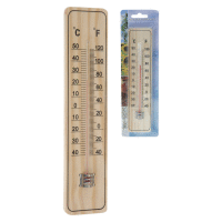 Detail - Teplomer vonkajší drevený 225x50x8mm Teplomer vonkajší drevený 225x50x8mm