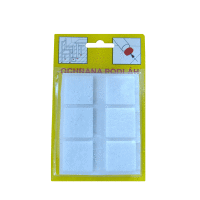 Detail - Podložka pod nábytok KMS 105B, 28x28 mm, filc biely Podložka pod nábytok KMS 105B, 28x28 mm, filc biely