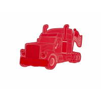 Vôňa do auta TRUCKIN - pepermint (červená) FP