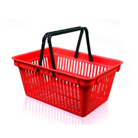 Detail - Košík nákupný 2 držadlo bez plochy na potlač Košík nákupný 2 držadlo bez plochy na potlač