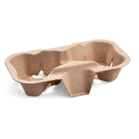 Podnos na 2 poháriky 19x11 cm (50ks)