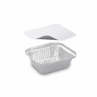 Miska hranatá ALU (470 ml) 14,5 x 12 x 4,1 cm [100 ks]  GASTRO