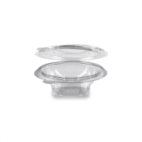 Miska okrúhla priehľadná s viečkom 150 ml (PET) [50 ks] GASTRO