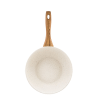 Indukčná hliníková panvica Wok Nature 26 cm AMBITION