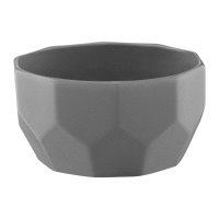 Miska DIAMOND 13 cm sivá AMBITION