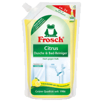 Frosch EKO Čistič na kúpelne a sprchy Citrónom  – náhradná náplň (950 ml)