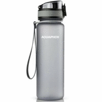 Filtračná fľaša 500ml sivá AQUAPHOR