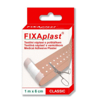 FIXAplast Náplasť s vankúšikom 1m x 6cm (nedelená)