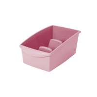 Ružová nádobka na segregáciu vreckového korenia 22 x 16 x 11 cm DOMOTTI