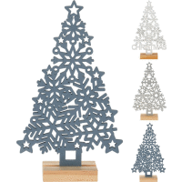 XMAS stromček na podstavci 23cm 3 druhy