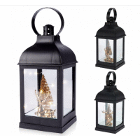 Lampáš LED 22cm vianočná dekorácia