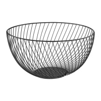 Košík na ovocie Decor čierny 28cm AMBITION