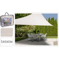 Tieniaca plachta trojuhlík 3,6x3,6x3,6m