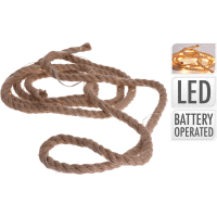 Sveteľná reťaz lano 3M 30 LED WARM WHITE