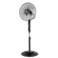 Stojanový ventilátor 80W 40cm 3 rýchlosti, dialk.ovl. NEO TOOLS