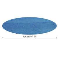 Ochranná solárna plachta na bazén 396/427/457cm