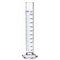Detail - Odmerný valec sklo, 500ml 1634AM modrá gr. SIMAX Odmerný valec sklo, 500ml 1634AM modrá gr. SIMAX