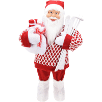 Santa červeno-biely 80cm