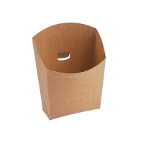 Detail - Kapsa na hranolky (PAP FSC Mix) neremastiteľná kraft ´150g´(50ks) Kapsa na hranolky (PAP FSC Mix) neremastiteľná kraft ´150g´(50ks)