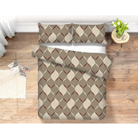 Bavlnené obliečky RITMO Terra 100% bavlna 140x200, 70x90cm