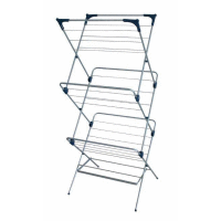 Detail - Sušiak na prádlo STAR oceľový 60x53x144cm SKVELER Sušiak na prádlo STAR oceľový 60x53x144cm SKVELER