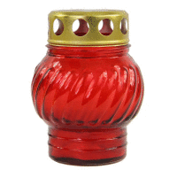 Detail - Kahanec klasik sklenený 11cm zalievaný 40g 9h červený Kahanec klasik sklenený 11cm zalievaný 40g 9h červený