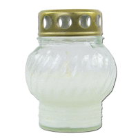 Detail - Kahanec klasik sklenený 11cm zalievaný 40g 9h biely Kahanec klasik sklenený 11cm zalievaný 40g 9h biely