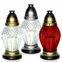 Detail - Kahanec sklenený Z569 23,6cm strieborný/zlatý Kahanec sklenený Z569 23,6cm strieborný/zlatý