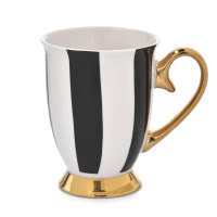 Porcelánový hrnček Diana Gold Stripes 300 ml AMBITION