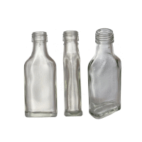 Detail - Fľaša Taschen mini 0,04 bezfarebná A Fľaša Taschen mini 0,04 bezfarebná A