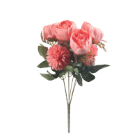 Detail - Kytica peónia + chryzantéma x 7 Kytica peónia + chryzantéma x 7