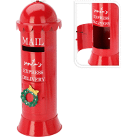 Poštová schránka 19x53cm RED