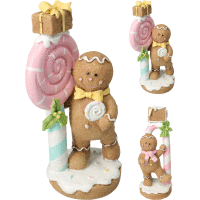 Detail - Keramická dekorácia PERNÍK 20,5cm 2 druhy Keramická dekorácia PERNÍK 20,5cm 2 druhy