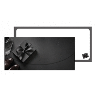 Detail - Darčeková obálka na peniaze 21x10cm BLACK elegance ALVARAK Darčeková obálka na peniaze 21x10cm BLACK elegance ALVARAK