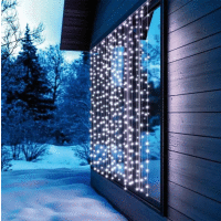 DOT LET svietiaci reťazec, 2x2m, studená