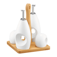 Detail - Biela sada na dochucovadlá+podstavec NATURAL AMBITION Biela sada na dochucovadlá+podstavec NATURAL AMBITION