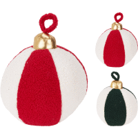 Detail - Vianočná gula plyšová 23cm 2 druhy Vianočná gula plyšová 23cm 2 druhy