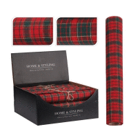 Detail - Dekoračná látka károvaná 28x270cm 3 druhy Dekoračná látka károvaná 28x270cm 3 druhy