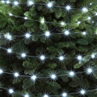 DOT LED svetelná reťaz, 1000 ks studená biela LED, dĺžka 70 m HOME