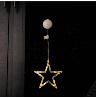 Hviezda 10LED  WW 3xAAA IP20  ENTAC