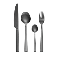 Detail - Sada príborov pre 6 osôb Prato Black 24-dielna AMBITION Sada príborov pre 6 osôb Prato Black 24-dielna AMBITION