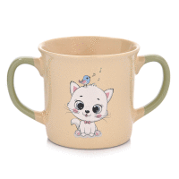 Detský keramický hrnček Sweetie Mačička 250 ml AMBITION JUNIOR