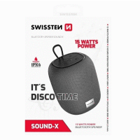 BLUETOOTH Reproduktor SOUND-X šedý SWISSTEN