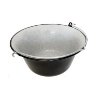 Kotol na guľáš smaltovaný 10l o 40cm závesný g3