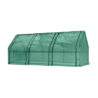 Skleník 240 × 90 × 90 cm, PE fólia, kovová konštrukcia NEO TOOLS