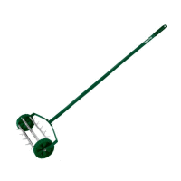 Ručný prevzdušňovač, vertikutátor trávnika 27 hrotov, priemer 15 cm VERTO