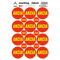 Zľavové etikety "AKCIA"