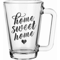 Hrnček LAURA 250ml HOME SWEET HOME GLASMARK